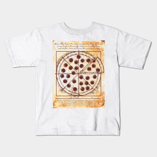 Da Vinci Kids T-Shirt - Cool Tees Da Vinci Pizza Perfect Division by COOLTEESCLUB